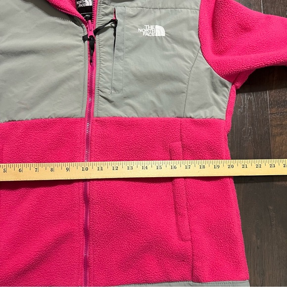 The North Face Polartec Fleece Jacket Women's Size XL - Pink Gray Full Zip - Picture 11 of 12